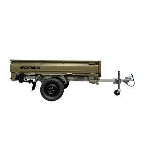 SOREX ソレックス カーゴトレーラー KC350K 慣性ブレーキ装着車 最大積載量：350kg カーキ