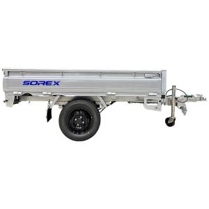 SOREX ソレックス カーゴトレーラー KC350K 慣性ブレーキ装着車 最大積載量：350kg グレー