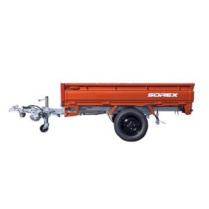 SOREX ソレックス カーゴトレーラー KC350K 慣性ブレーキ装着車 最大積載量：350kg オレンジ