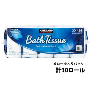 コストコ カークランド トイレットペーパー 30ロール 2枚重ね ダブル バスティッシュ COSTCO 日用品 まとめ買い 大容量｜neoone109