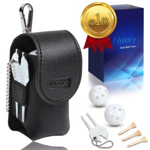 ゴルフボールケース ティーホルダー ボール 入れ ポーチ