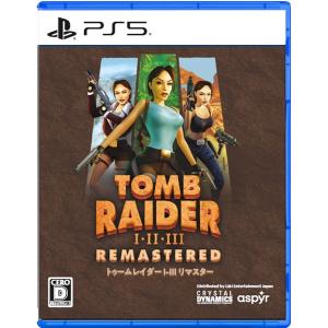 【送料無料】[PS5]/ゲーム/トゥームレイダー I-III リマスター [通常版]