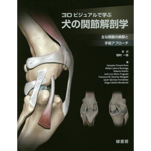 【送料無料】[本/雑誌]/3Dビジュアルで学ぶ犬の関節解剖学/SalvadorClimentPeri...