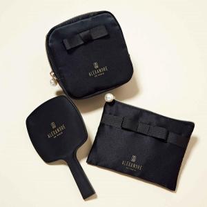 [本/雑誌]/sweet (スウィート) 2026年1月号 【付録】 ALEXANDRE DE PARIS (アレクサンドル ドゥ パリ) 乙女の身だしなみ3点セット (ポーチ2点、手鏡)/宝｜ネオウィング Yahoo!店