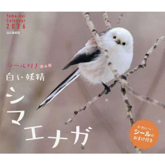 [本/雑誌]/カレンダー 白い妖精シマエナガ 2026/山と溪谷社
