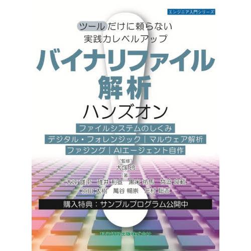 【送料無料】[本/雑誌]/バイナリファイル解析ハンズオン ツールだけに頼らない実践力レベルアップ (...