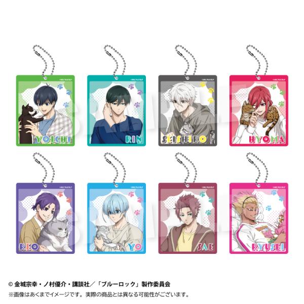 2026/05発売 [グッズ]/ブルーロック トレーディング アクリルキーホルダー 猫と戯れ Ver...