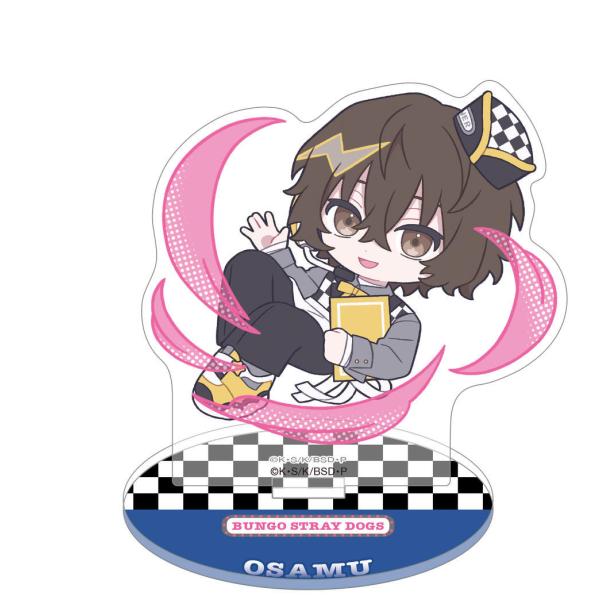 (s)文豪ｽﾄﾚｲﾄﾞｯｸﾞｽ ﾐﾆｱｸﾘﾙｽﾀﾝﾄﾞ 太宰治 ぱすてるぽっぷ