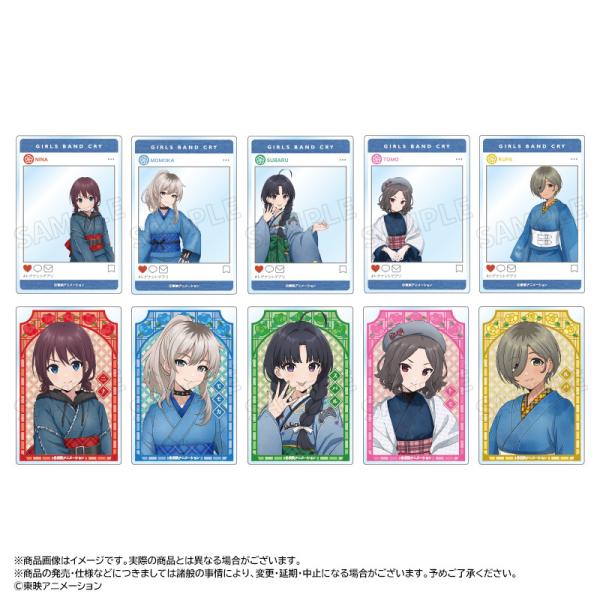 (s)ｶﾞｰﾙｽﾞﾊﾞﾝﾄﾞｸﾗｲ 描き下ろし和装ﾃﾞﾆﾑVer.ﾄﾚｰﾃﾞｨﾝｸﾞｱｸﾘﾙｶｰﾄﾞ