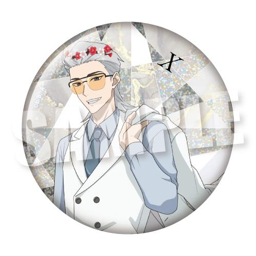 (s)TO BE HERO X BIGﾎﾛｸﾞﾗﾑ缶ﾊﾞｯｼﾞ FLOWERCROWN Ver. X