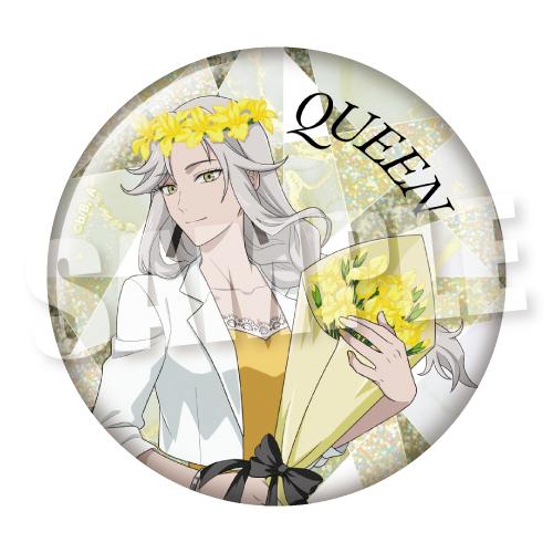 (s)TO BE HERO X BIGﾎﾛｸﾞﾗﾑ缶ﾊﾞｯｼﾞ FLOWERCROWN Ver. ｸｲｰﾝ