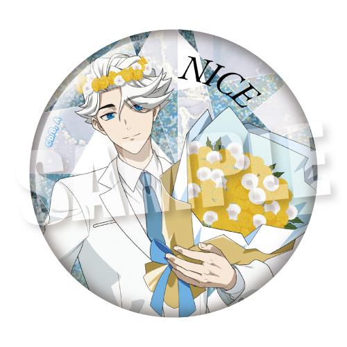 (s)TO BE HERO X BIGﾎﾛｸﾞﾗﾑ缶ﾊﾞｯｼﾞ FLOWERCROWN Ver. ﾅｲｽ