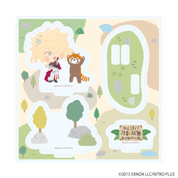 (s)ｱｸﾘﾙｽﾀﾝﾄﾞﾌﾟﾚｰﾄ わんぱく!刀剣乱舞 127いちもんじのりむね