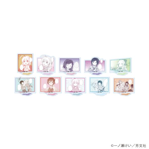 (s)ｱｸﾘﾙぷちｽﾀﾝﾄﾞ 花唄ﾒﾓﾜｰﾙ 01 公式ｲﾗｽﾄ