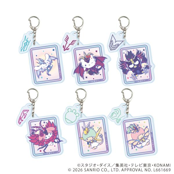 (s)ﾊﾟｰﾂ付きｱｸﾘﾙｷｰﾎﾙﾀﾞｰ 遊☆戯☆王5D's×ｻﾝﾘｵｷｬﾗｸﾀｰｽﾞ 01 ｺﾗﾎﾞｲﾗｽﾄ