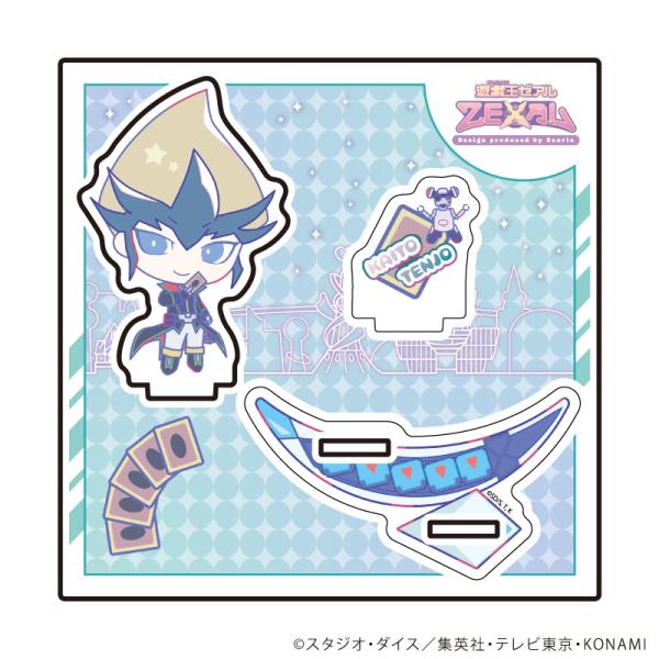 (s)ｱｸﾘﾙｽﾀﾝﾄﾞﾌﾟﾚｰﾄ 遊☆戯☆王ZEXAL Designproduced by Sanrio 04 天城ｶｲﾄ(ｺﾗﾎﾞｲﾗｽﾄ)