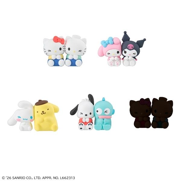 【送料無料】2027/01発売 [グッズ]/ぴたきゅーと サンリオキャラクターズ BOX【メガハウス...