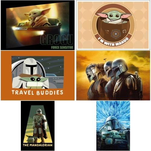 2023/04発売 [グッズ]/STAR WARS / マンダロリアン シーズン3 ケース付きポスト...
