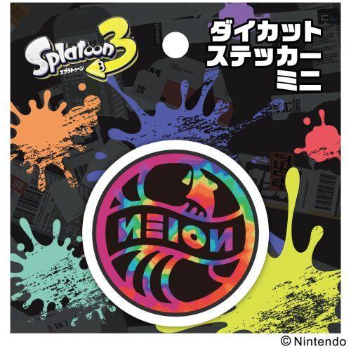 2023/08発売 [グッズ]/スプラトゥーン3 ダイカットステッカーミニ (4)【エンスカイ】