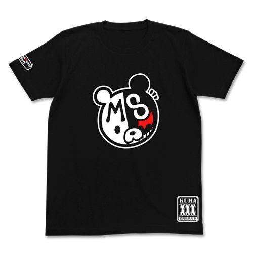 2024/07発売 [グッズ]/ダンガンロンパ 1・2 モノクマソフト Tシャツ ブラック / M【...