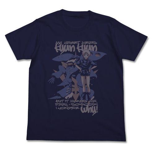 2024/07発売 [グッズ]/機動戦士ガンダムZZ プル Tシャツ ネイビー / XL【コスパ】