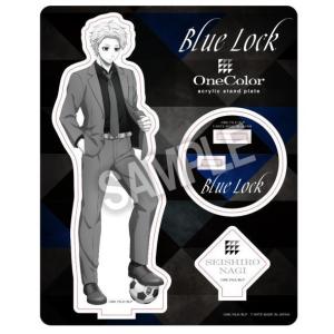 ブルーロック 凪誠士郎 フラワーベア ネームバッジ ブルーロック×CHARACHA ミニキャラアクリルバッジ フラワーベア