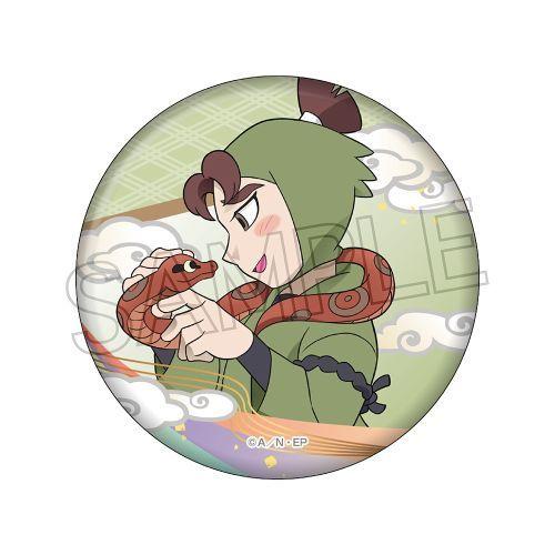 2025/11発売 [グッズ]/忍たま乱太郎 缶バッジ - いろはの段 - 伊賀崎孫兵【ツインクル】