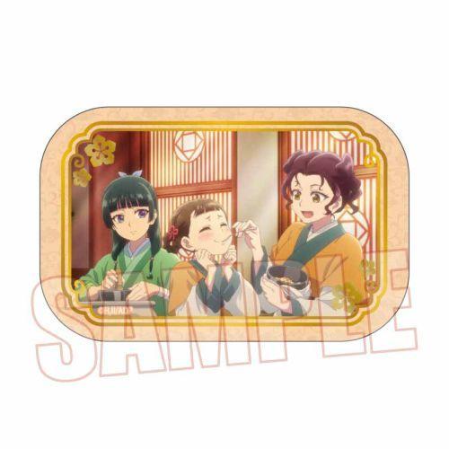 2026/01発売 [グッズ]/メモリーズ スクエア缶バッジ 薬屋のひとりごと / 猫猫 &amp; 小蘭 ...