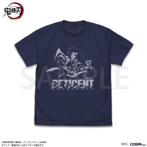 2026/04発売 [グッズ]/アニメ 「鬼滅の刃」 冨岡義勇 水の呼吸 Tシャツ インディゴ / ...