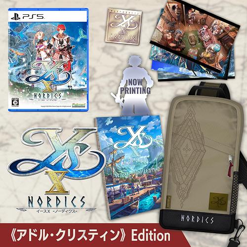 【送料無料】[PS5]/ゲーム/イースX -NORDICS- 《アドル・クリスティン》Edition