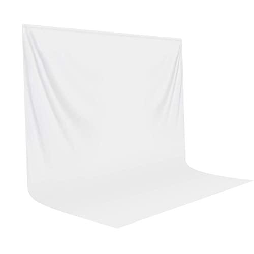Hemmotop 撮影用 背景布 白 3m x 3m 撮影 布 無反射と反射面があり 白 布 撮影 ...