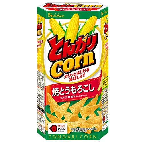 ハウス食品 とんがりコーン 焼とうもろこし 箱 68g*10個