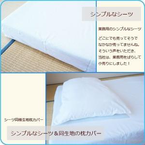 フラットシーツ業務用【単品】綿100% 160...の詳細画像1