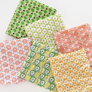 ( リネン ) 5弾 シージーエム 6in1 フルーツ リネン 【 商用利用可 】【 手作り 手芸 北欧風 6柄 】【 マンスリーセール特別価格 】