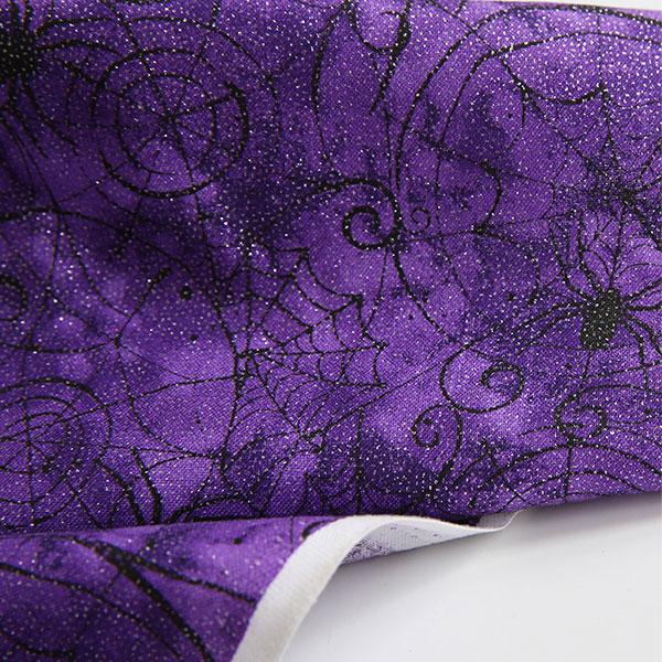 【 アウトレット 】( コットン ) ハロウィン グリッター クモ コットン │halloween ...