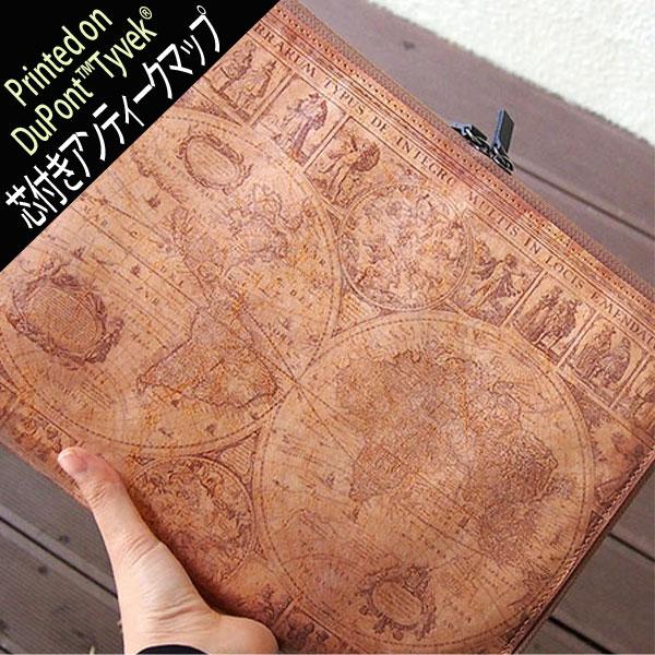 【 アウトレット 】【Printed on DuPont(TM)Tyvek(R)】芯付きアンティーク...