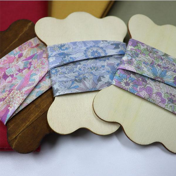 ( バイアステープ )  ひまわり＆ ピオニーのささやき コットン 1cmバイアステープ  【 商用...