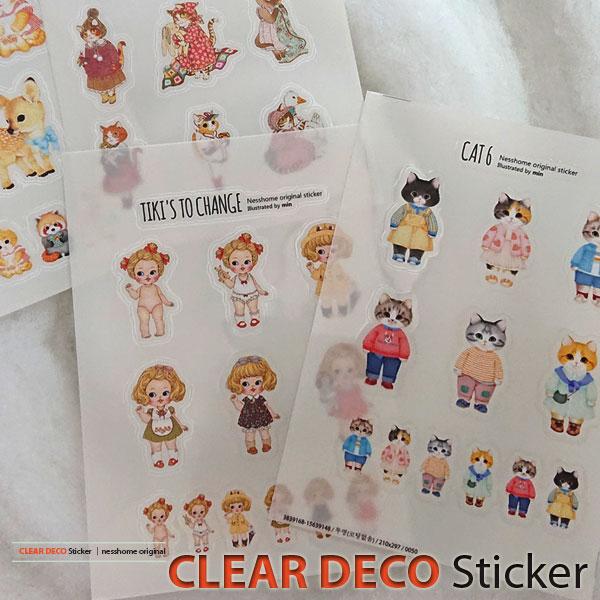 ( ステッカー ) Mini Doll (ミニドール) ステッカー 【 商用利用可 】