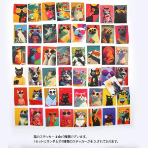 ( ステッカー ) サングラスネコ コレクショ...の詳細画像2