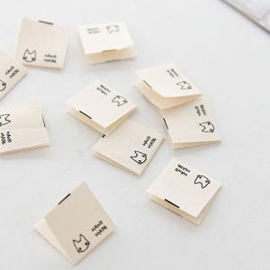 ( ラベル ) シンプルキャットコットンラベル(...の商品画像