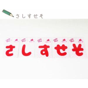 ( わくわくワードワッペン )Red さしすせそ...の商品画像