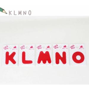 ( わくわくワードワッペン )Red KLMNO...の商品画像