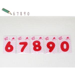 ( わくわくワードワッペン )Red 6789...の詳細画像3