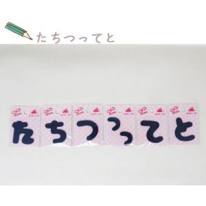 ( わくわくワードワッペン )Blue たちつ...の詳細画像3