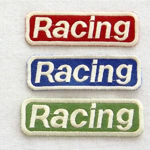 【ワッペン】Racing ワッペン - 3color 【 商用利用可 】｜ness-home