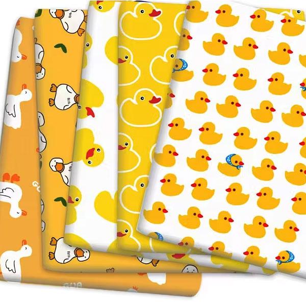 【お取り寄せ】( 福袋 ) ハッピー イエロー ダック はぎれ福袋 │ 5type 【 商用利用可 ...