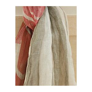 【生地 布 無地 下地】( リネン )最高級100％ナチュラルリネン - 秋1