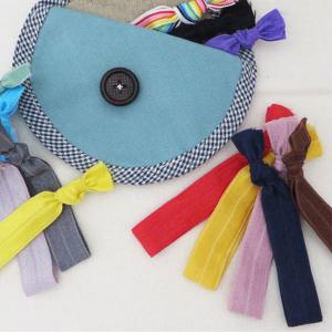 副材料 - 無地 II ヘアタイ ヘアタイ 素材 ヘアゴム ヘアアクセサリー