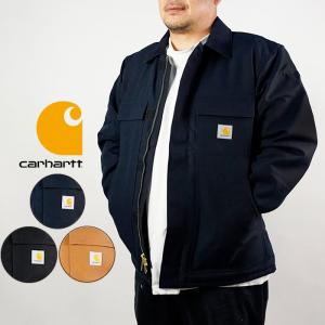 カーハート ジャケット CARHARTT Duck Traditional Coat C003 Black Carhartt Brown Dark Navy コート カバーオール アウター ダック メンズ 男性 秋冬 防寒