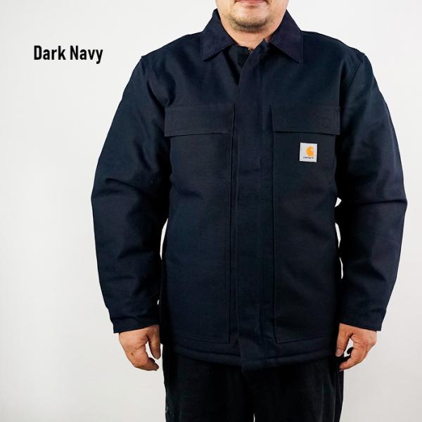 カーハート ジャケット CARHARTT Duck Traditional Coat C003 Bl...